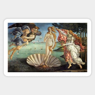 The Birth of Venus by Sandro Botticelli Sticker